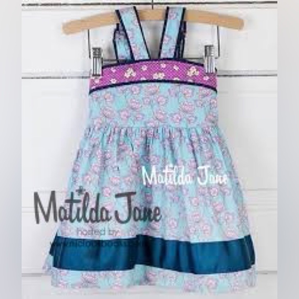 Matilda Jane 12Y pontoon swing halter top It’s a Wonderful Parade collection
